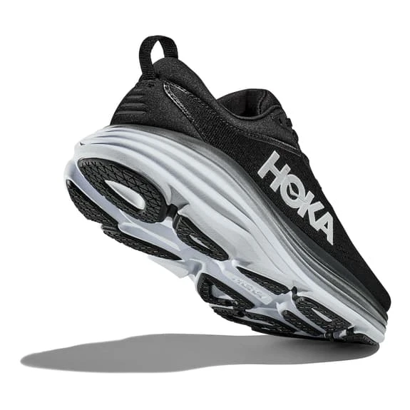 Chaussures HOKA Bondi 8 Noir Blanc Femme 4 Chaussures HOKA Bondi 8 Noir Blanc Femme – Image 4