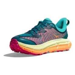 Chaussures HOKA Mafate Speed 4 Vert Turquoise Orange Fuchsia 8 Chaussures HOKA Mafate Speed 4 Vert Turquoise Orange Fuchsia -Hoka Soldes Magasin hk 1129930 dlc 003
