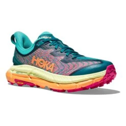 Chaussures HOKA Mafate Speed 4 Vert Turquoise Orange Fuchsia 11 Chaussures HOKA Mafate Speed 4 Vert Turquoise Orange Fuchsia -Hoka Soldes Magasin hk 1129930 dlc 006