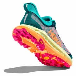 Chaussures HOKA Mafate Speed 4 Vert Turquoise Orange Jaune Femme 9 Chaussures HOKA Mafate Speed 4 Vert Turquoise Orange Jaune Femme -Hoka Soldes Magasin hk 1131056 dlc 004