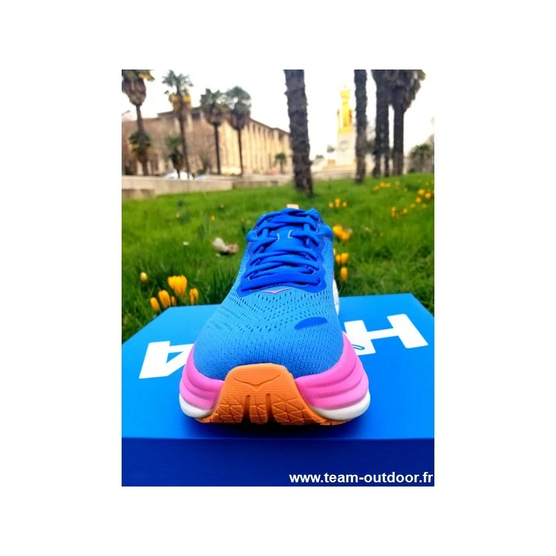 HOKA Bondi 8 Femme Coastal Sky / All Aboard 5 HOKA Bondi 8 Femme Coastal Sky / All Aboard – Image 5