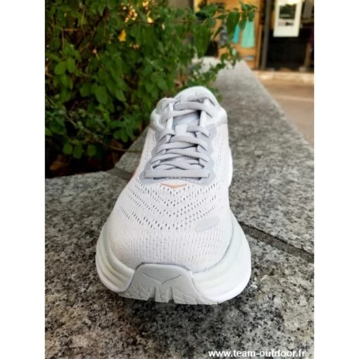 HOKA Bondi 8 Femme Harbor Mist / Lunar Rock – Image 5