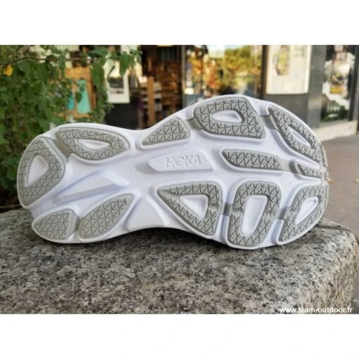 HOKA Bondi 8 Femme Harbor Mist / Lunar Rock – Image 8