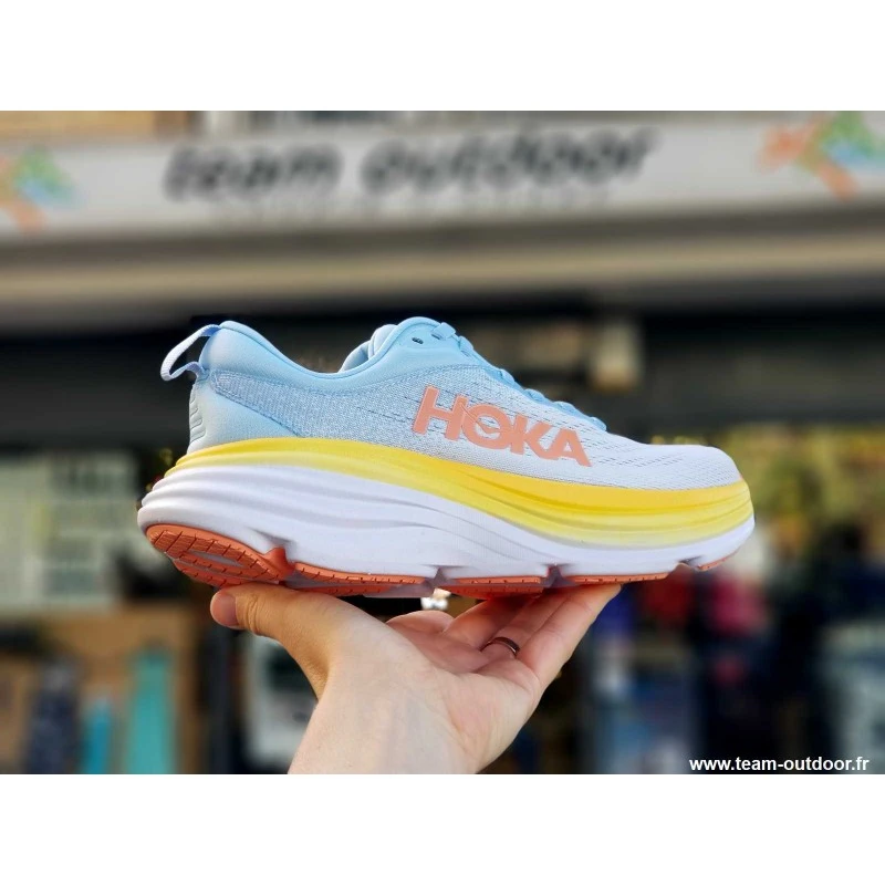 HOKA Bondi 8 Femme Summer Song / Country Air 2 HOKA Bondi 8 Femme Summer Song / Country Air – Image 2