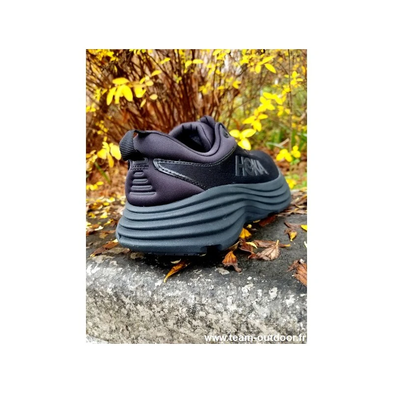 HOKA Bondi 8 Homme Black / Black 6 HOKA Bondi 8 Homme Black / Black – Image 6