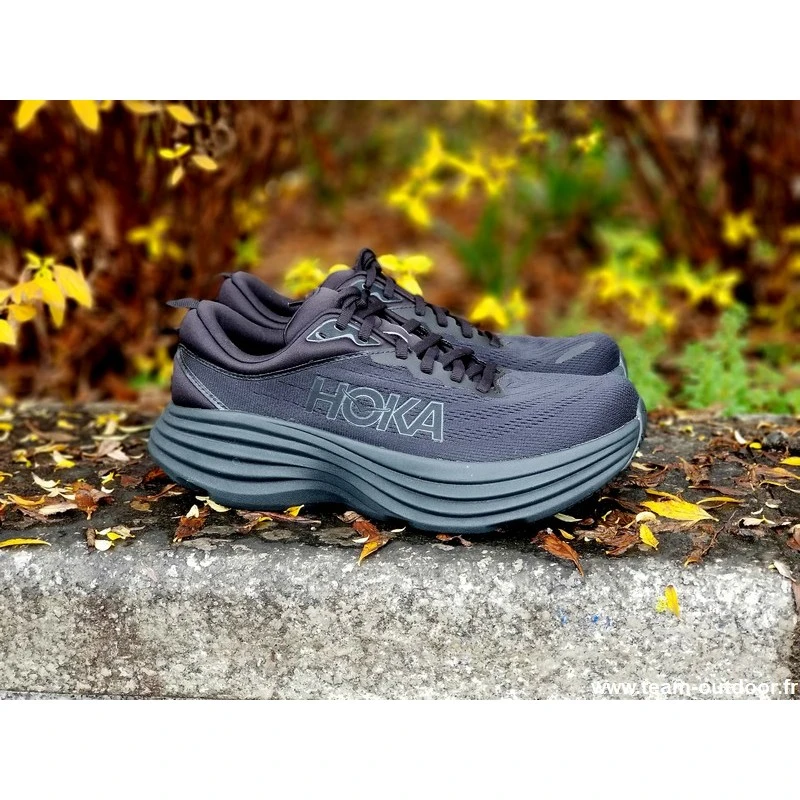 HOKA Bondi 8 Homme Black / Black 1 HOKA Bondi 8 Homme Black / Black