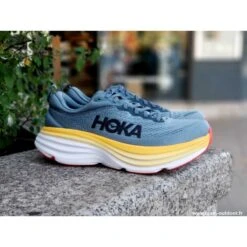 Hoka Soldes Magasin 30 HOKA Bondi 8 Homme Goblin Blue / Moutain Spring