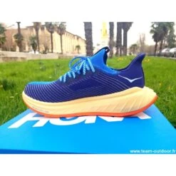 HOKA Carbon X 3 Homme Coastal Sky / Bellwether Blue 10 HOKA Carbon X 3 Homme Coastal Sky / Bellwether Blue -Hoka Soldes Magasin hoka carbon x 3 homme coastal sky bellwether blue 3