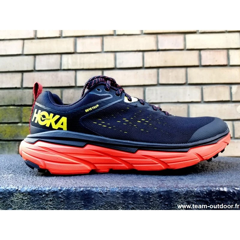 HOKA Challenger ATR 6 GTX Homme Black / Green 2 HOKA Challenger ATR 6 GTX Homme Black / Green – Image 2