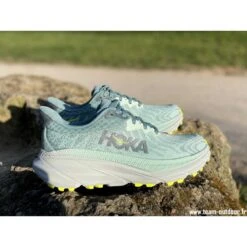 Hoka Soldes Magasin 40 HOKA Challenger ATR 7 Femme Mist Green / Trellis