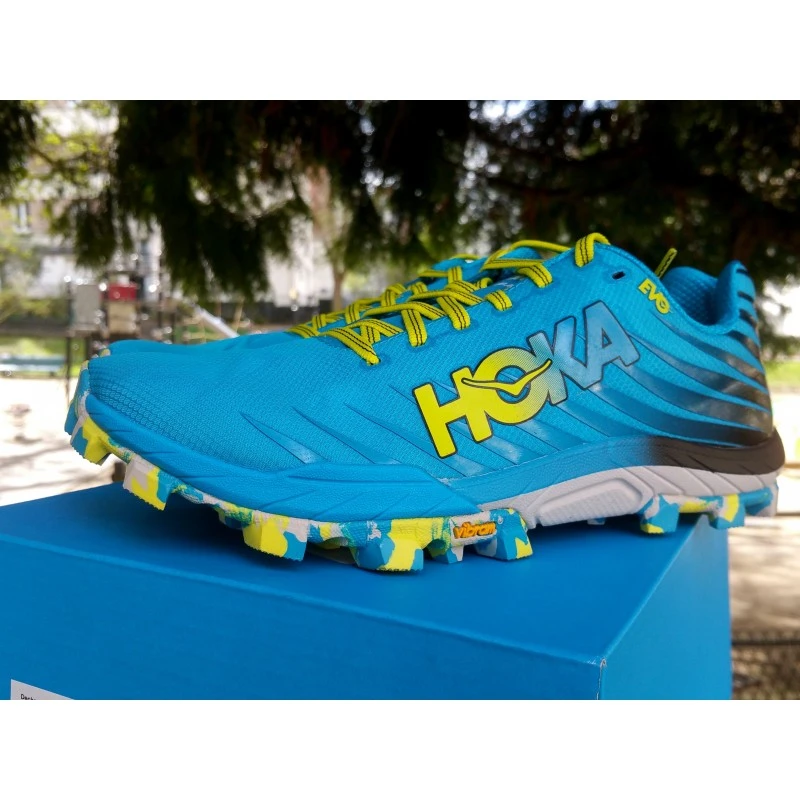 HOKA Evo Jawz Homme Cyan / Citrus 3 HOKA Evo Jawz Homme Cyan / Citrus – Image 3