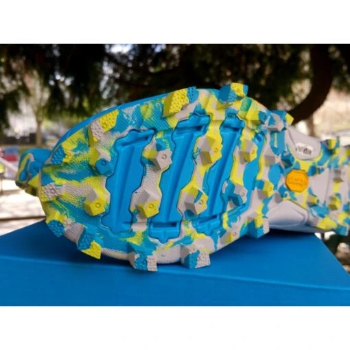 HOKA Evo Jawz Homme Cyan / Citrus – Image 4
