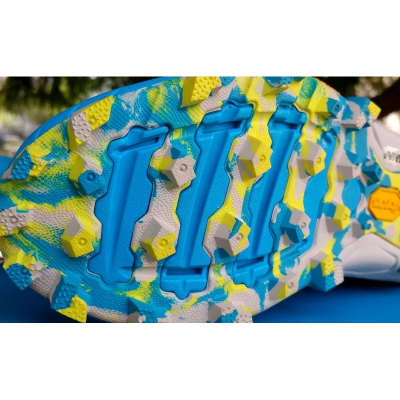 HOKA Evo Jawz Homme Cyan / Citrus 9 HOKA Evo Jawz Homme Cyan / Citrus – Image 9