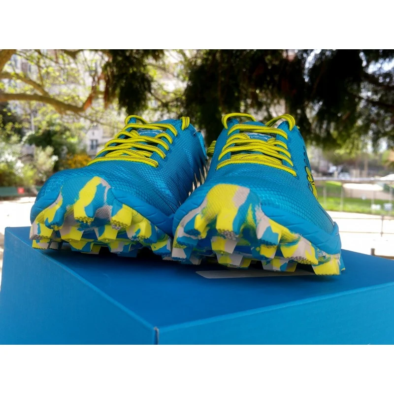 HOKA Evo Jawz Homme Cyan / Citrus 1 HOKA Evo Jawz Homme Cyan / Citrus