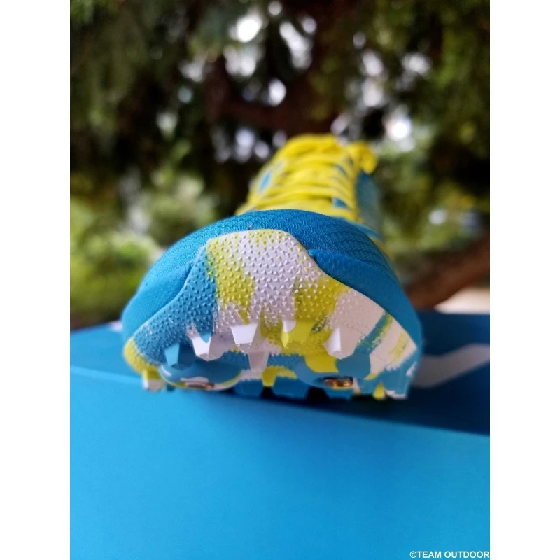 HOKA Evo XC Spike Homme Cyan / Citrus 3 HOKA Evo XC Spike Homme Cyan / Citrus – Image 3