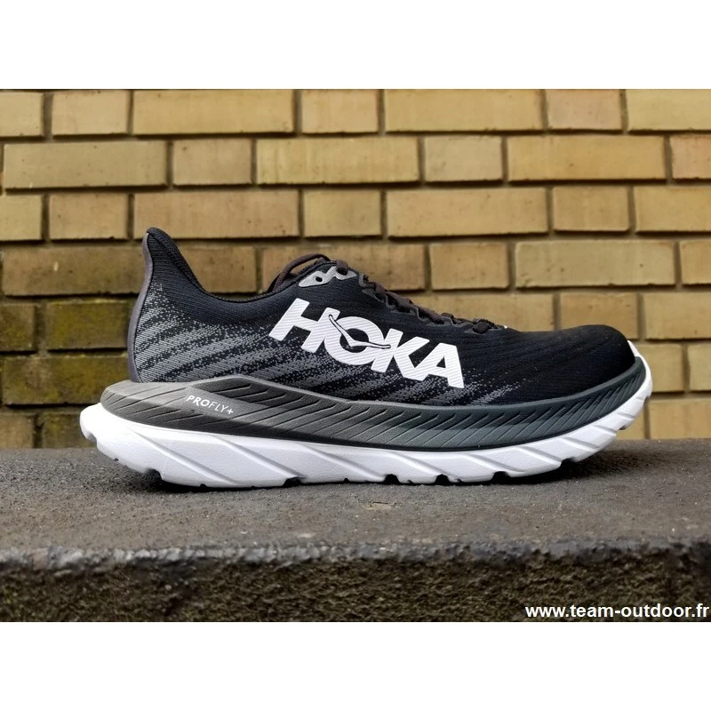 HOKA Mach 5 Homme Black / Castlerock 4 HOKA Mach 5 Homme Black / Castlerock – Image 4