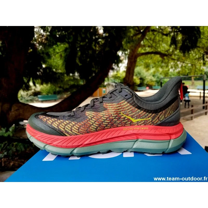 HOKA Mafate Speed 4 Homme Thyme / Fiesta 6 HOKA Mafate Speed 4 Homme Thyme / Fiesta – Image 6