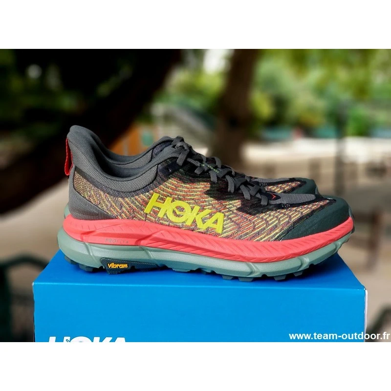 HOKA Mafate Speed 4 Homme Thyme / Fiesta 1 HOKA Mafate Speed 4 Homme Thyme / Fiesta