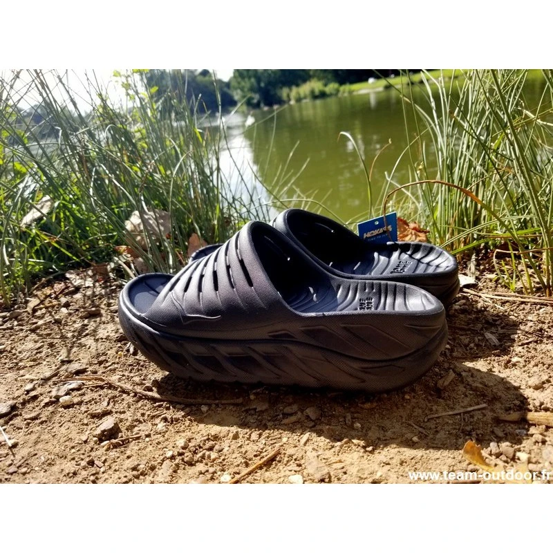 HOKA Ora Recovery Slide 2 Femme Black 2 HOKA Ora Recovery Slide 2 Femme Black – Image 2