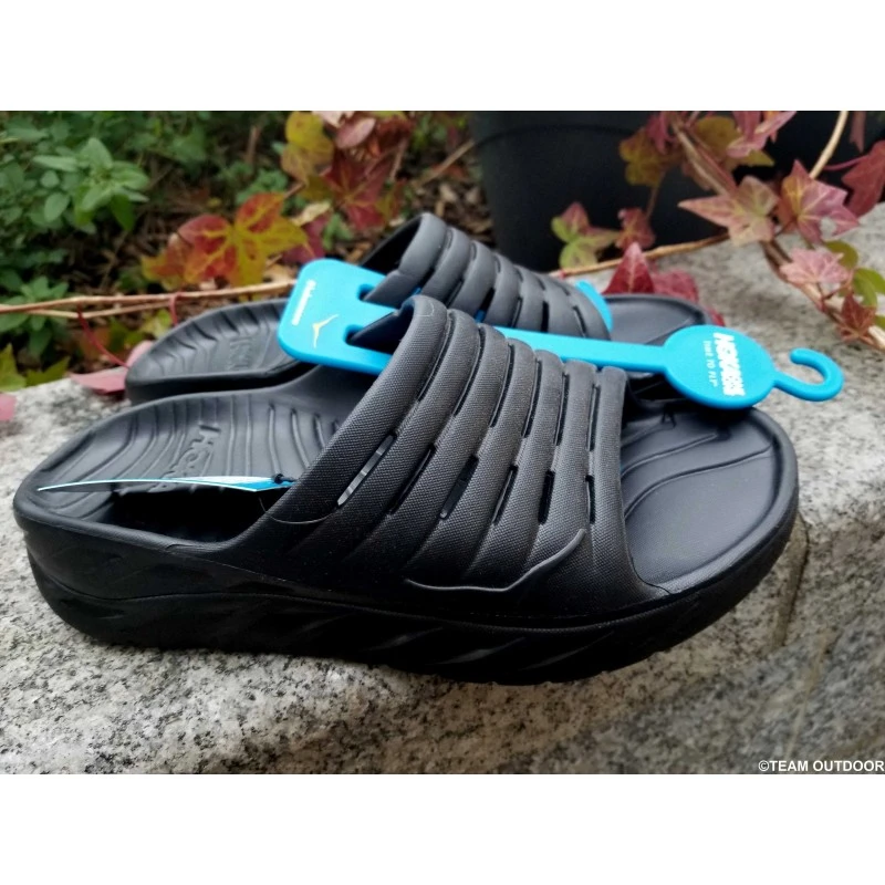 HOKA Ora Recovery Slide Homme Black 2 HOKA Ora Recovery Slide Homme Black – Image 2