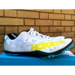 Hoka Soldes Magasin 48 HOKA Pointes Rocket LD Homme Black / Cyan