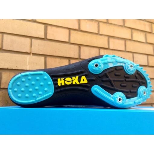 HOKA Pointes Rocket LD Homme Black / Cyan – Image 6