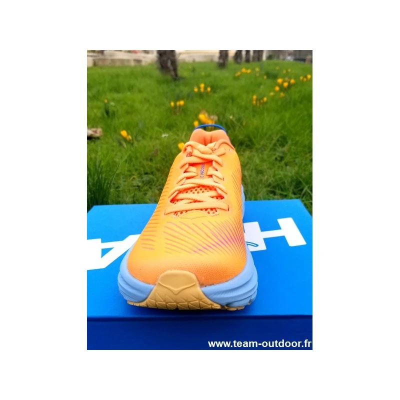 HOKA Rincon 3 Femme Mock Orange / Cyclamen 6 HOKA Rincon 3 Femme Mock Orange / Cyclamen – Image 6
