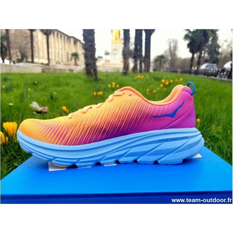 HOKA Rincon 3 Femme Mock Orange / Cyclamen 8 HOKA Rincon 3 Femme Mock Orange / Cyclamen – Image 8