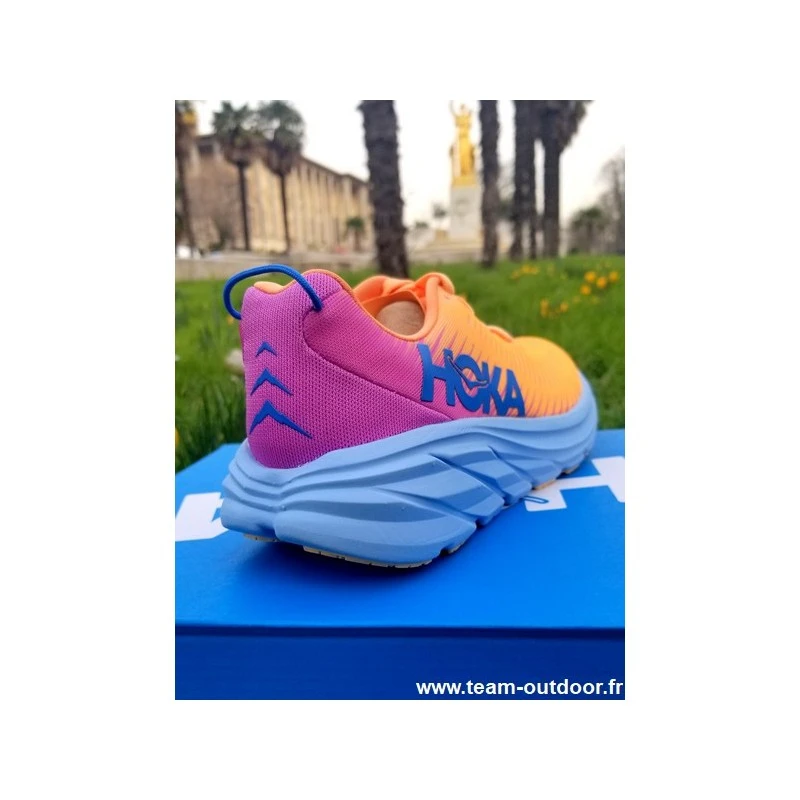 HOKA Rincon 3 Femme Mock Orange / Cyclamen 9 HOKA Rincon 3 Femme Mock Orange / Cyclamen – Image 9