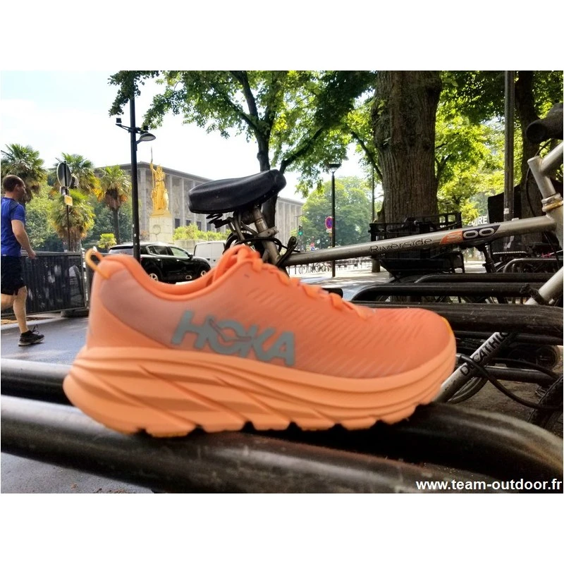 HOKA Rincon 3 Femme Shell Coral / Peach Parfait 5 HOKA Rincon 3 Femme Shell Coral / Peach Parfait – Image 5
