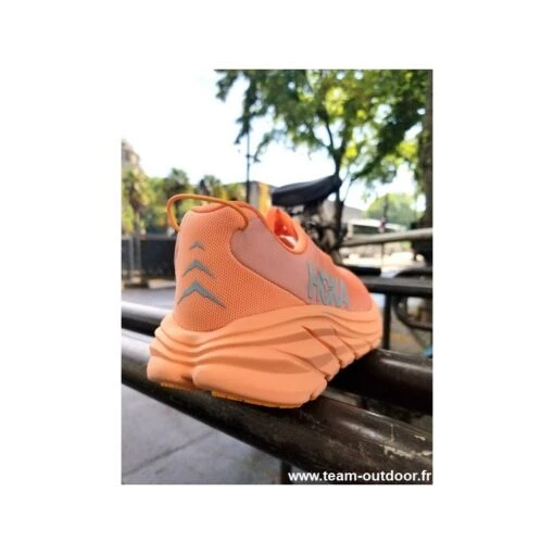 HOKA Rincon 3 Femme Shell Coral / Peach Parfait – Image 8