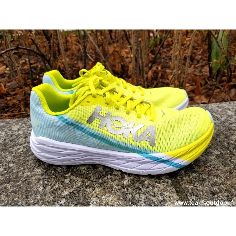 HOKA Rocket X Homme Blue Glass / Evening Primrose 1 HOKA Rocket X Homme Blue Glass / Evening Primrose