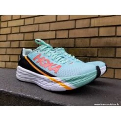 HOKA Rocket X Homme Eggshell Blue / Black