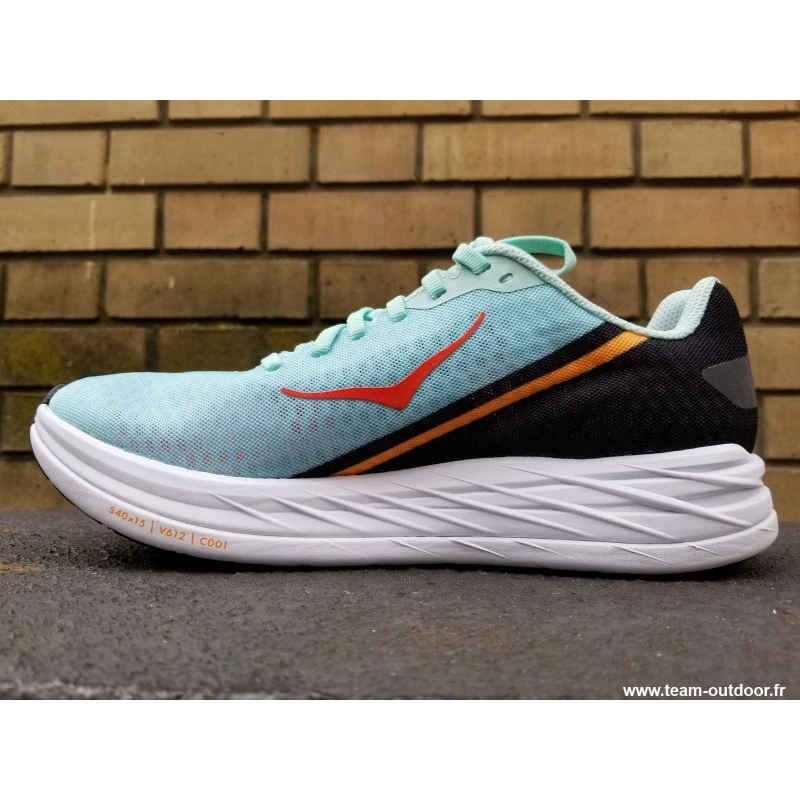 HOKA Rocket X Homme Eggshell Blue / Black 4 HOKA Rocket X Homme Eggshell Blue / Black – Image 4