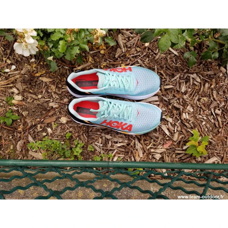 HOKA Rocket X Homme Eggshell Blue / Black 7 HOKA Rocket X Homme Eggshell Blue / Black – Image 7