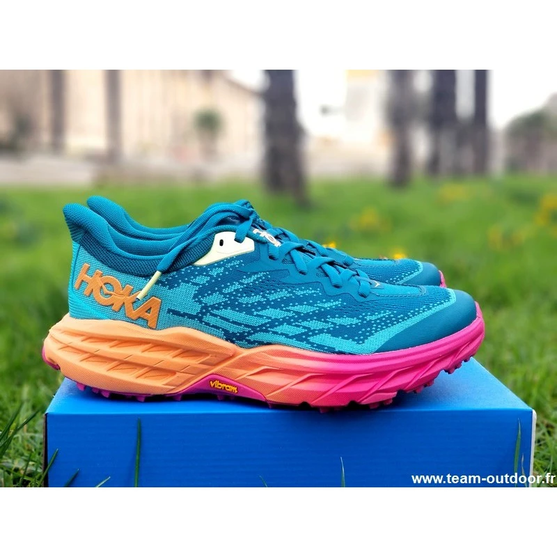 HOKA Speedgoat 5 Femme Deep Lake / Ceramic 1 HOKA Speedgoat 5 Femme Deep Lake / Ceramic