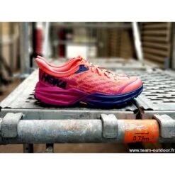 Hoka Soldes Magasin 44 HOKA Speedgoat 5 Femme Festival Fuchsia / Camellia