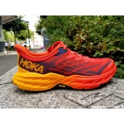 HOKA Speedgoat 5 Homme Fiesta / Radiant Yellow 12 HOKA Speedgoat 5 Homme Fiesta / Radiant Yellow -Hoka Soldes Magasin hoka speedgoat 5 homme fiesta radiant yellow 3