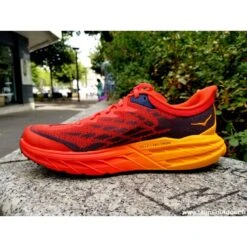 HOKA Speedgoat 5 Homme Fiesta / Radiant Yellow 14 HOKA Speedgoat 5 Homme Fiesta / Radiant Yellow -Hoka Soldes Magasin hoka speedgoat 5 homme fiesta radiant yellow 5