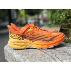 HOKA Speedgoat 5 Homme Puffin's Bill / Amber Yellow